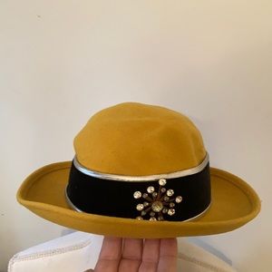 Doeskin Vtg Felt 100% Wool Hat